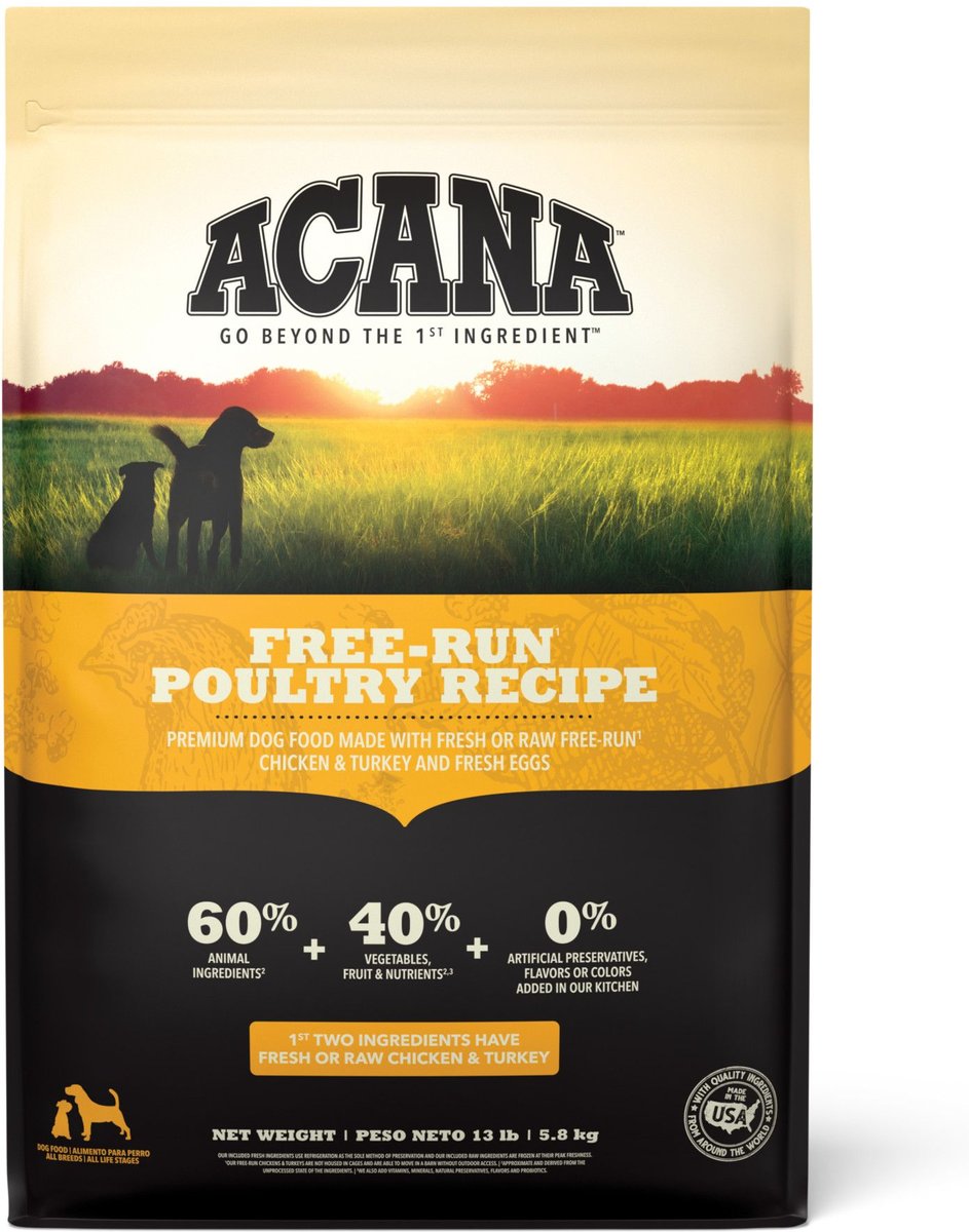 ACANA Free-Run Poultry Recipe Grain-Free Dry Dog Food