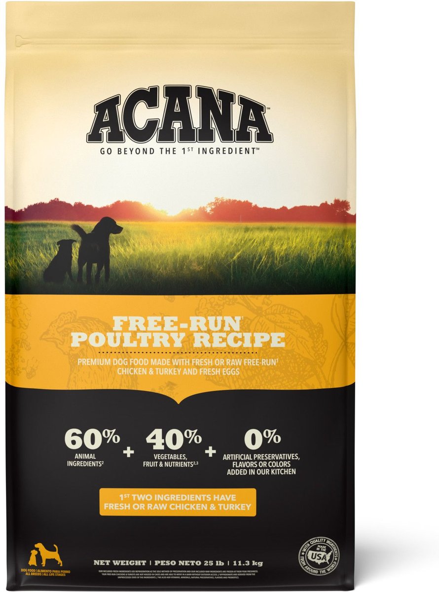 ACANA Free-Run Poultry Recipe Grain-Free Dry Dog Food