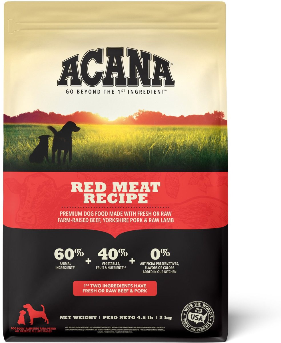 ACANA Red Meat Recipe Grain-Free Dry Dog Food