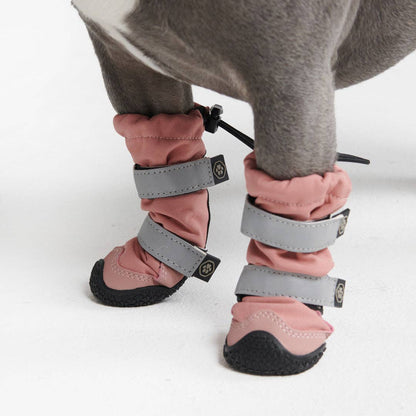 Spark Paws Flex Shell Water-Resistant Dog Boots - Pink