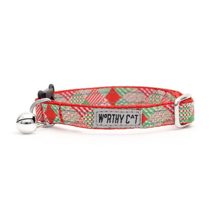 The Worthy Dog - Americana Holiday Cat Collar