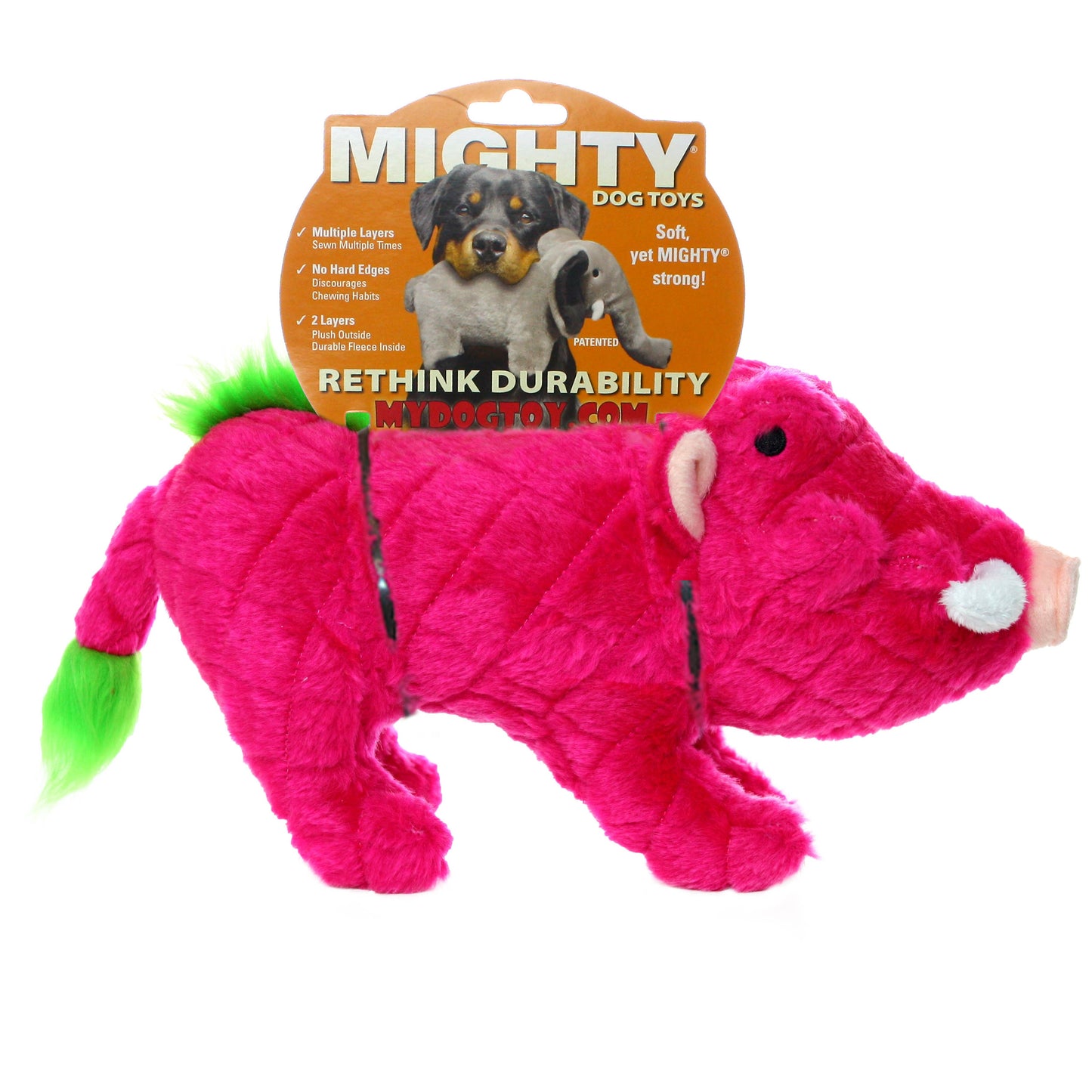 Mighty Safari Warthog Dog Toy