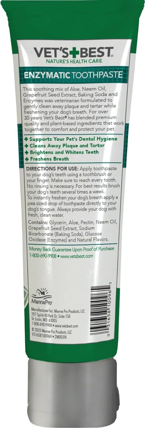 Vet’s Best Dog Enzymatic Toothpaste