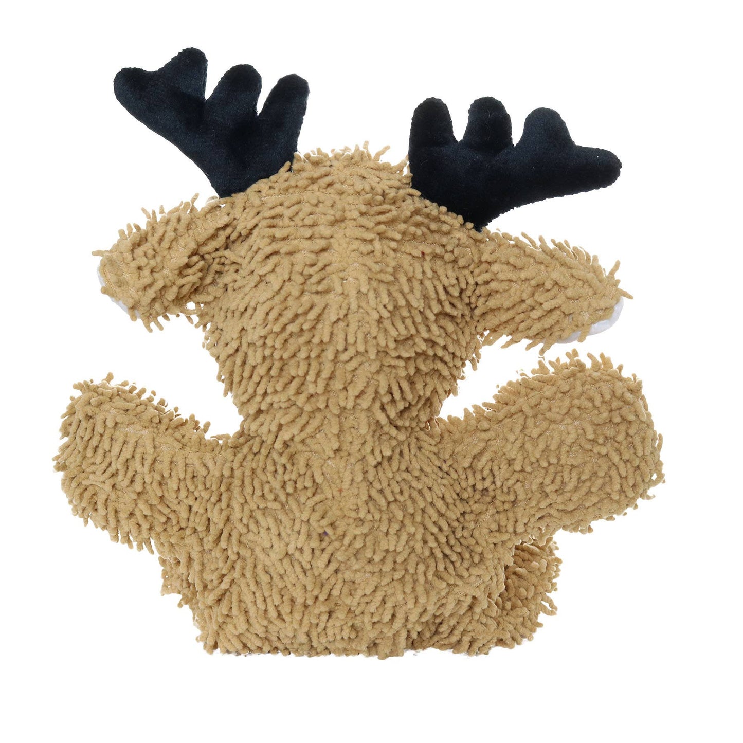 Mighty Microfiber Ball Reindeer Squeaky Dog Toy, Medium