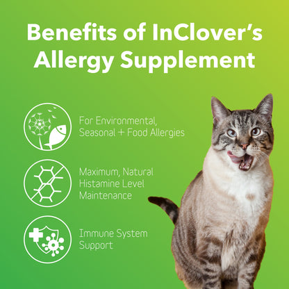 InClover Allergy Supplement for Dogs and Cats