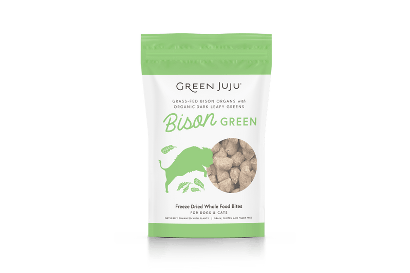 Green Juju Freeze Dried Bites for Dogs and Cats