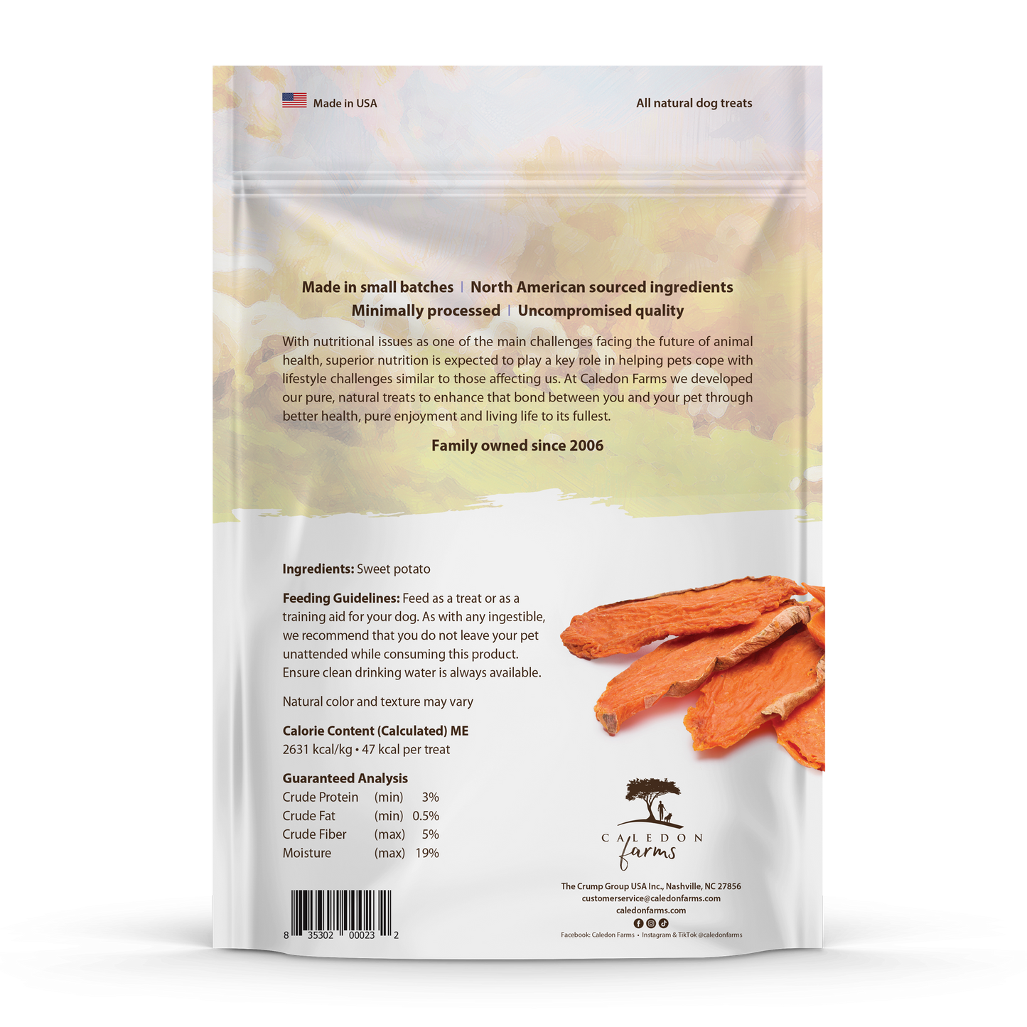 Caledonian Farms Sweet Potato Chews