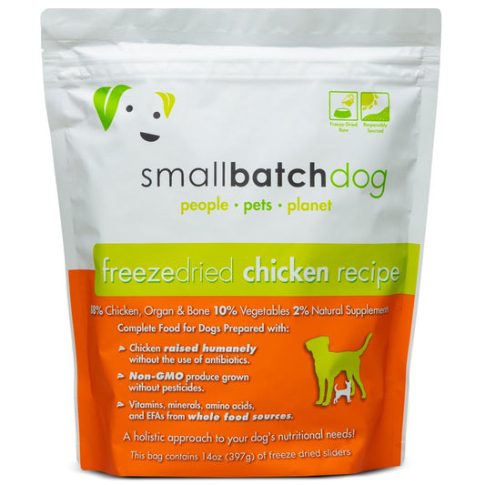 Smallbatch Dog Chicken Freeze Dried Sliders