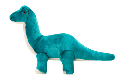 Fluff & Tuff Dog Ross the Brachiosaurus Plush Toy