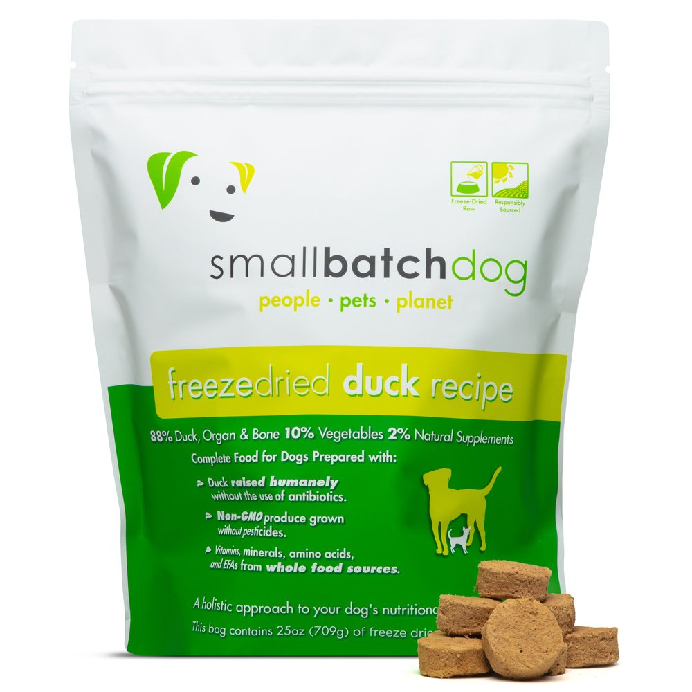 Smallbatch Dog Duck Freeze Dried Sliders