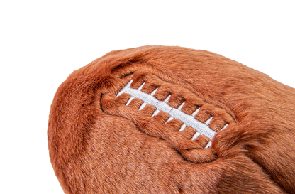 Fluff & Tuff Dog Football Plush Toy