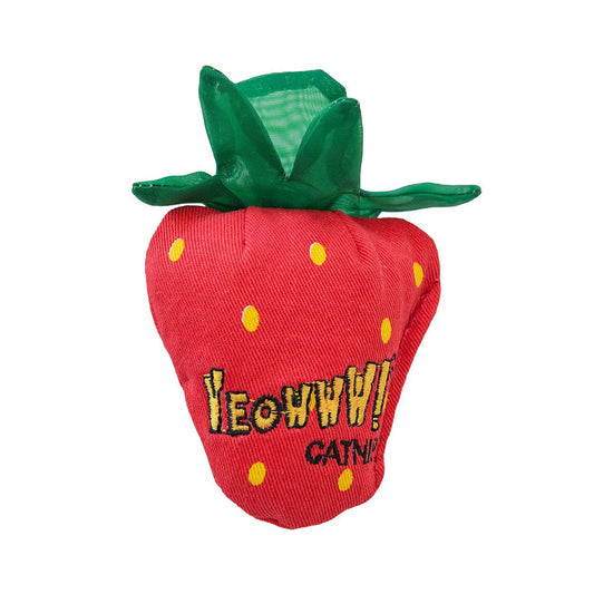 Yeowww! Strawberries Catnip Cat Toy