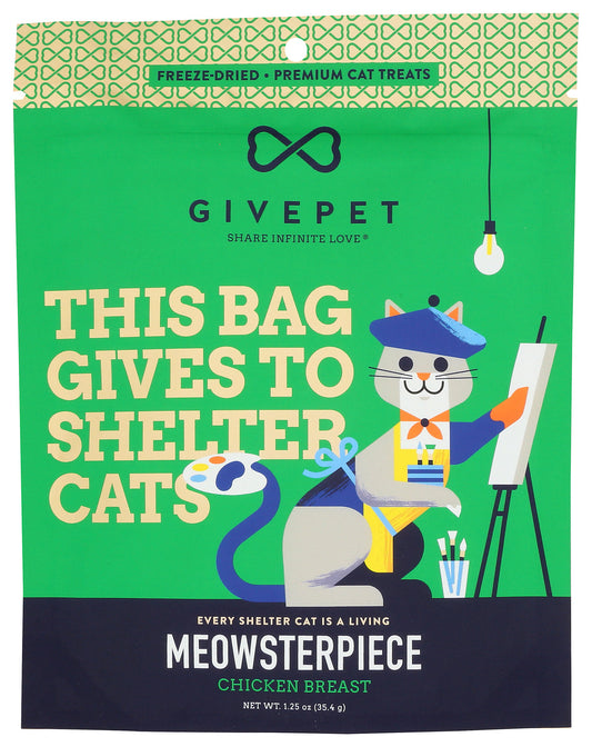 GivePet "Meowsterpiece" Freeze-Dried Cat Treats