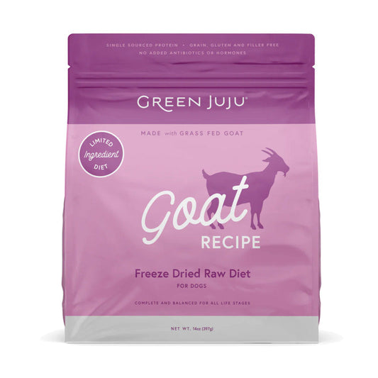 Green Juju Dog Freeze Dried Goat Raw Limited Ingredient Diet