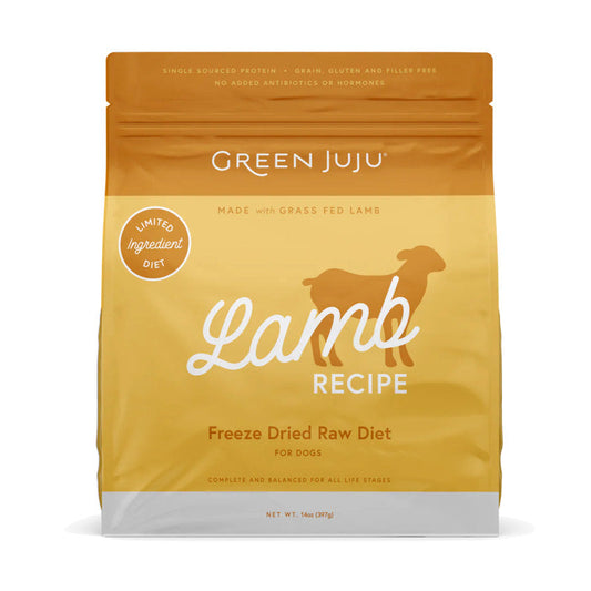 Green Juju Dog Freeze Dried Lamb Raw Limited Ingredient Diet