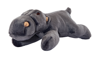 Fluff & Tuff Dog Helga Hippo Plush Toy