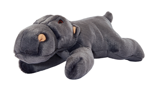 Fluff & Tuff Dog Helga Hippo Plush Toy