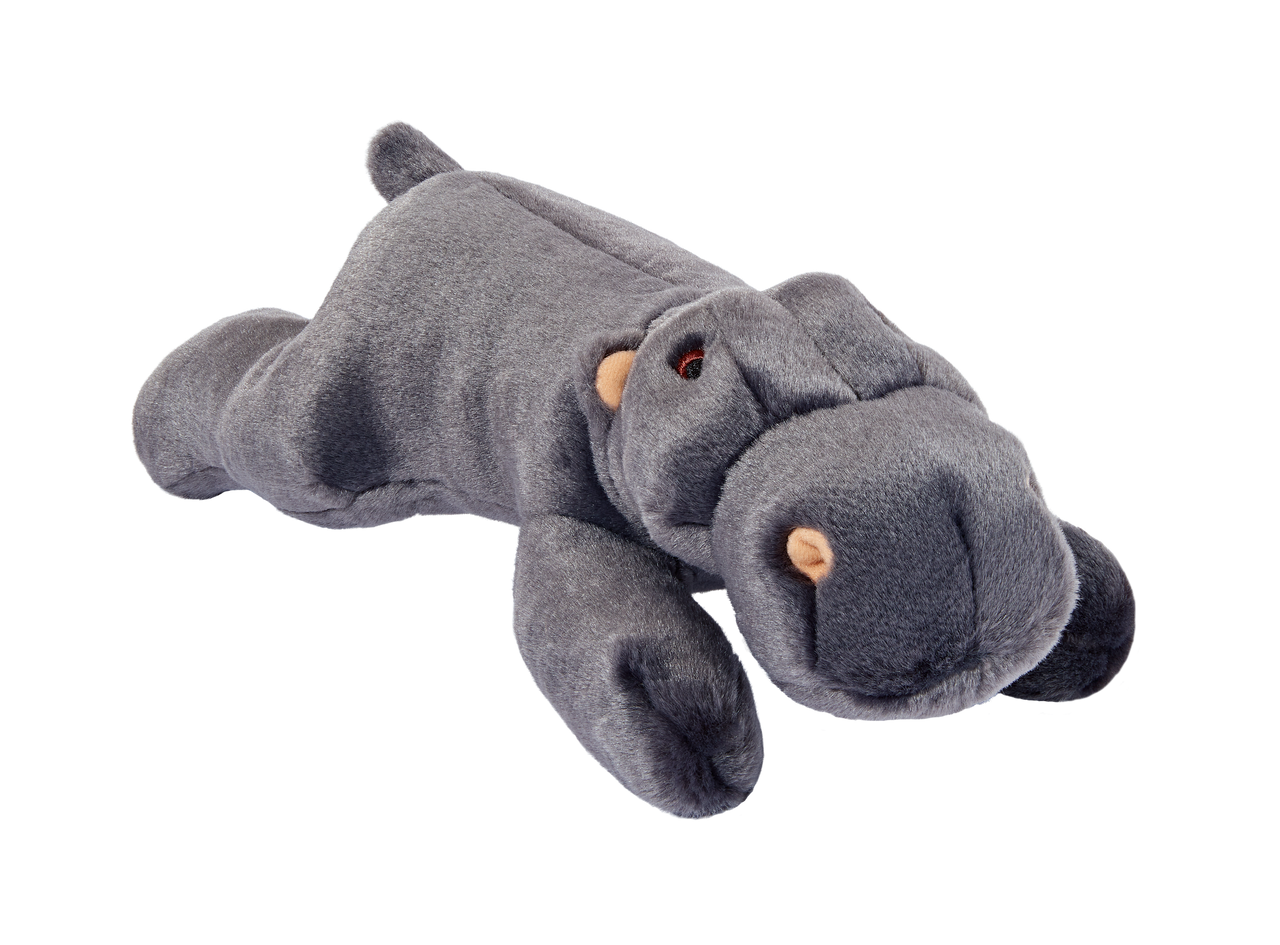 Fluff & Tuff Dog Helga Hippo Plush Toy