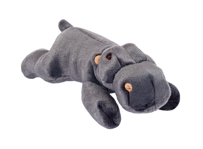 Fluff & Tuff Dog Helga Hippo Plush Toy