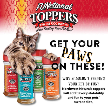 Northwest Naturals Beef Blood Freeze Dried FUNctional Toppers