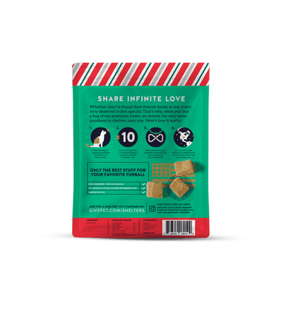 GivePet Cat Naughty or Mice Freeze Dried Christmas Treats