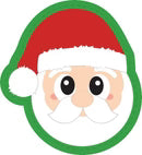 Outward Hound Tough Skinz Santa Dog Toy