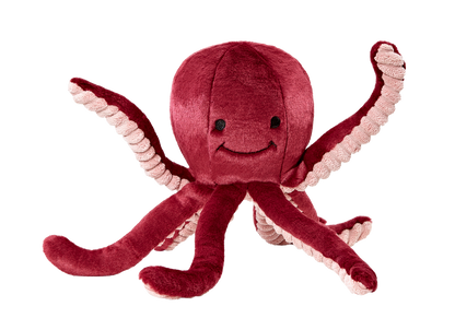 Fluff & Tuff Dog Olympia Octopus Plush Toy