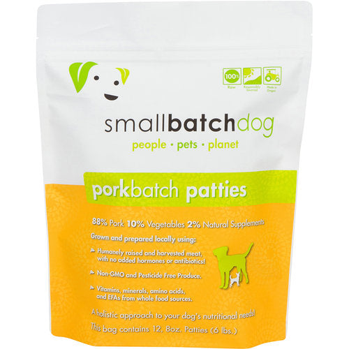 Smallbatch Dog Pork Frozen Patties