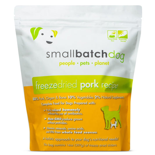 Smallbatch Dog Pork Freeze Dried Sliders