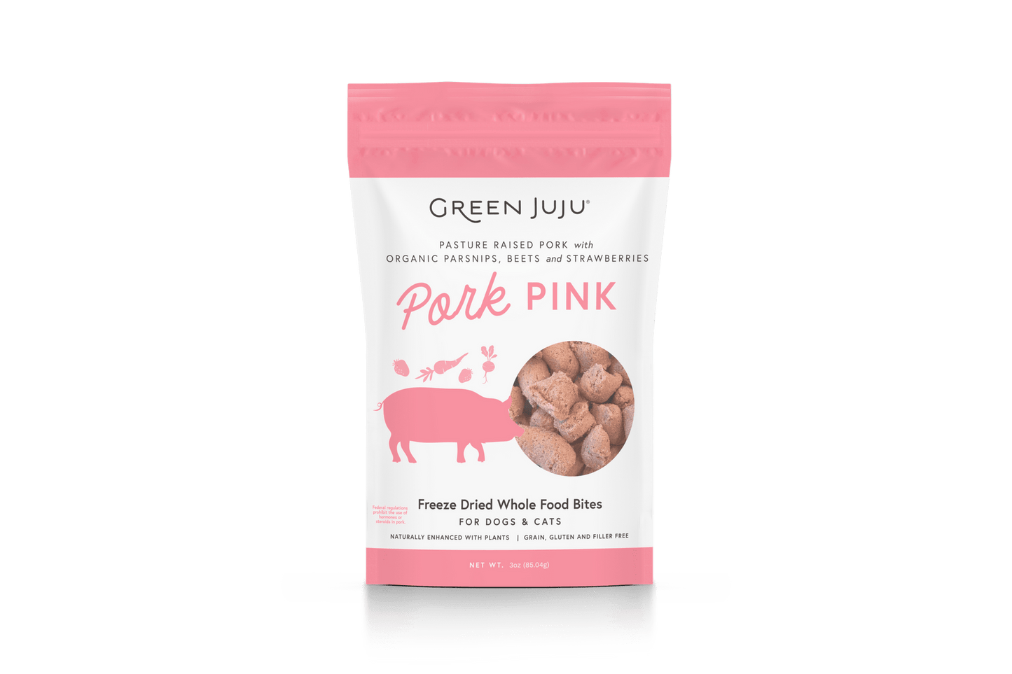 Green Juju Freeze Dried Bites for Dogs and Cats