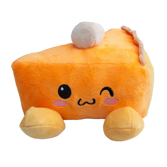 SnugArooz Pumpkin Slice Plush Dog Toy