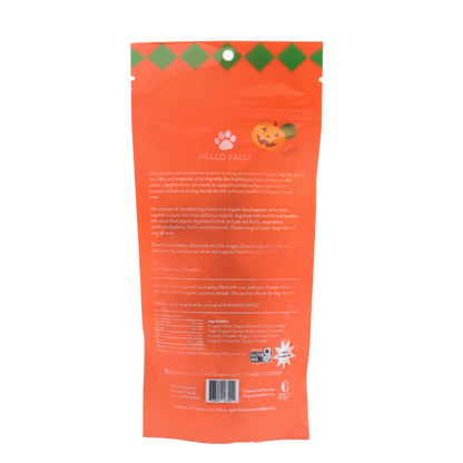 Lord Jameson Pumpkin Spice Organic Soft & Chewy Dog Treats