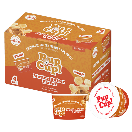 Pup Cup! Mutter Butter Frozen Yogurt for Dogs