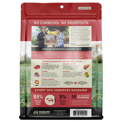 Redbarn Dog Grain Free Gently Air Dried Beef Powerfood
