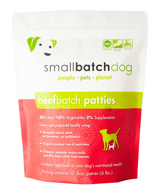 Smallbatch Dog Beef Frozen Patties