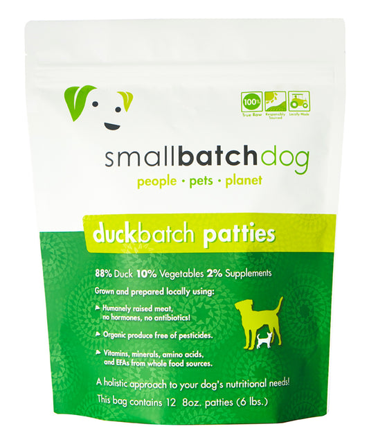 Smallbatch Dog Duck Frozen Patties