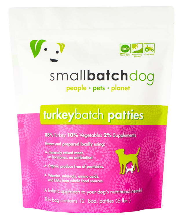 Smallbatch Dog Turkey Frozen Patties