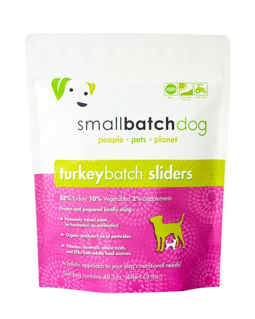 Smallbatch Dog Turkey Frozen Sliders