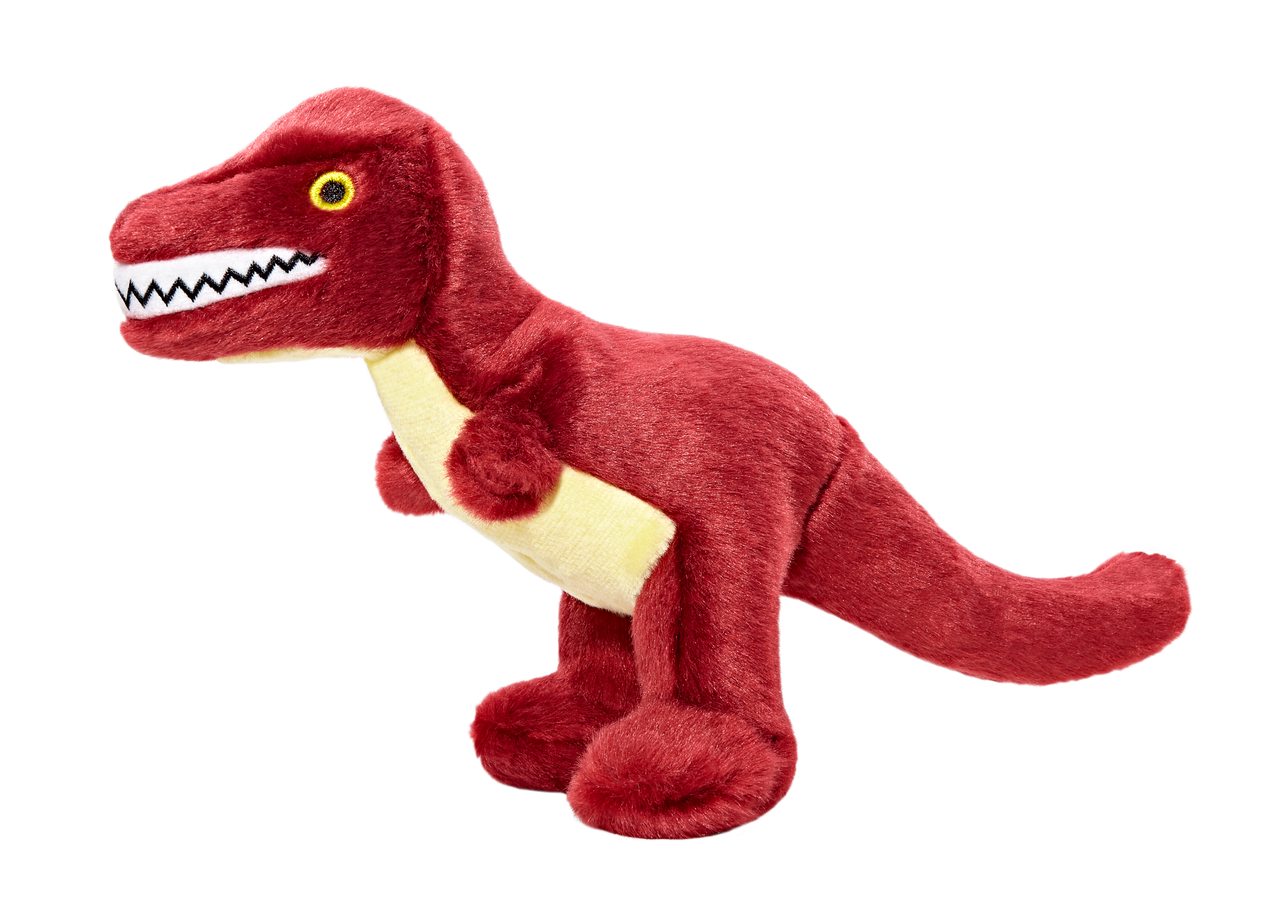 Fluff & Tuff Dog Tiny T-Rex Plush Toy