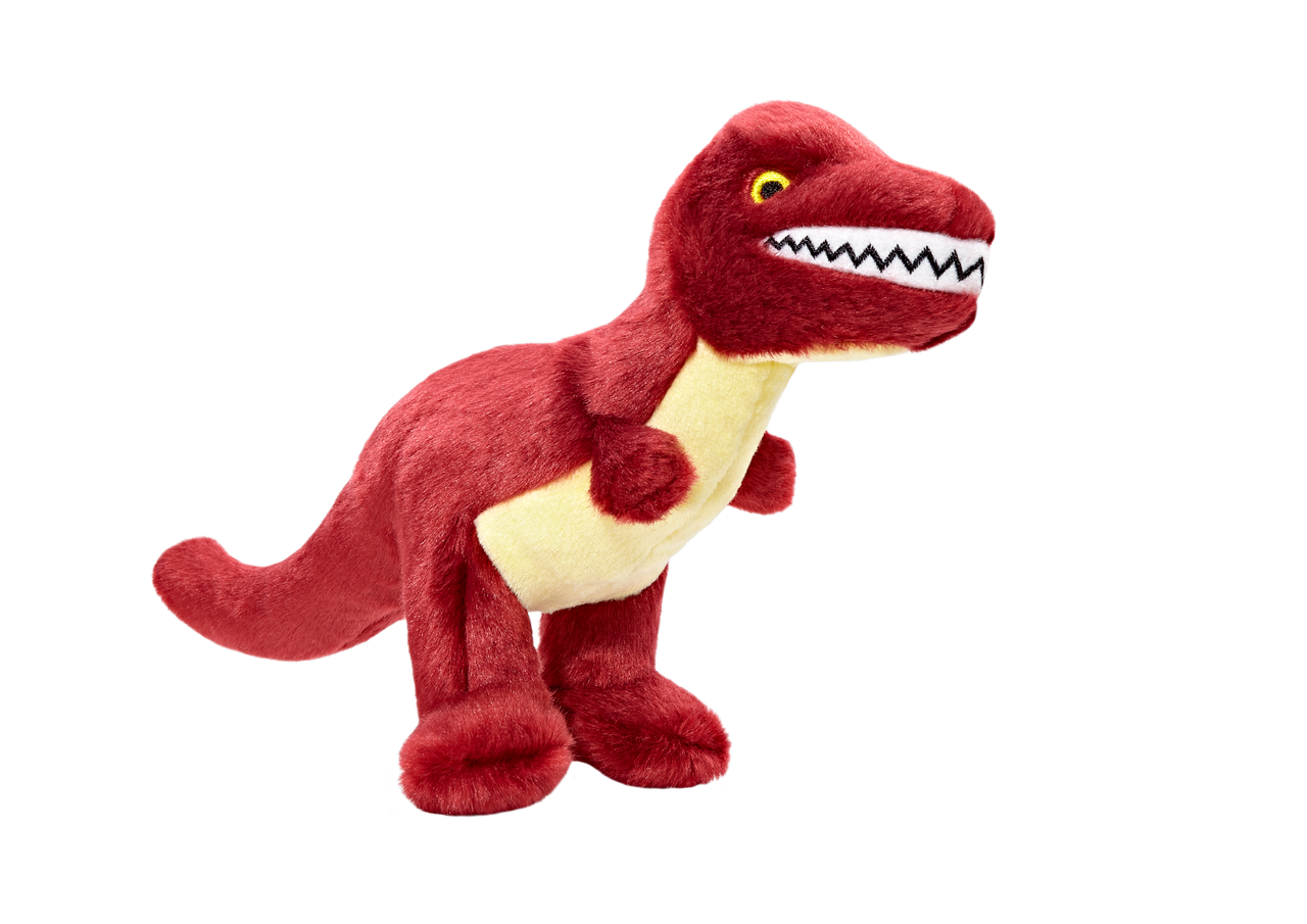 Fluff & Tuff Dog Tiny T-Rex Plush Toy