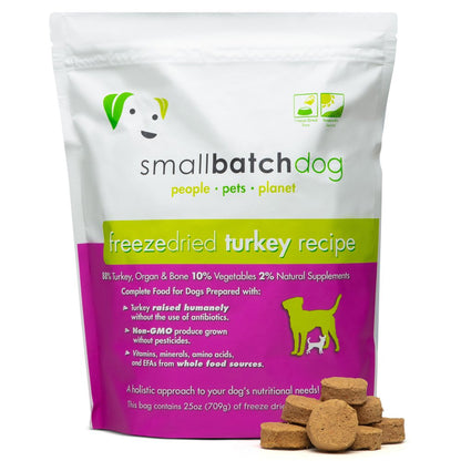 Smallbatch Dog Turkey Freeze Dried Sliders