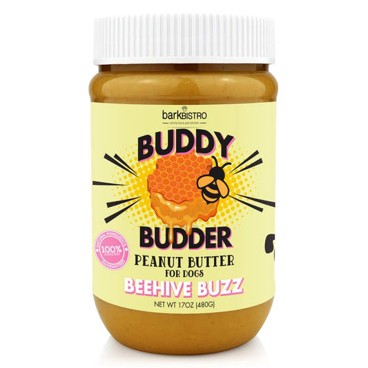 Bark Bistro Beehive Buzz Buddy Budder Peanut Butter for Dogs