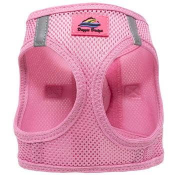 Doggie Design American River Solid Dog Harness, Candy Pink