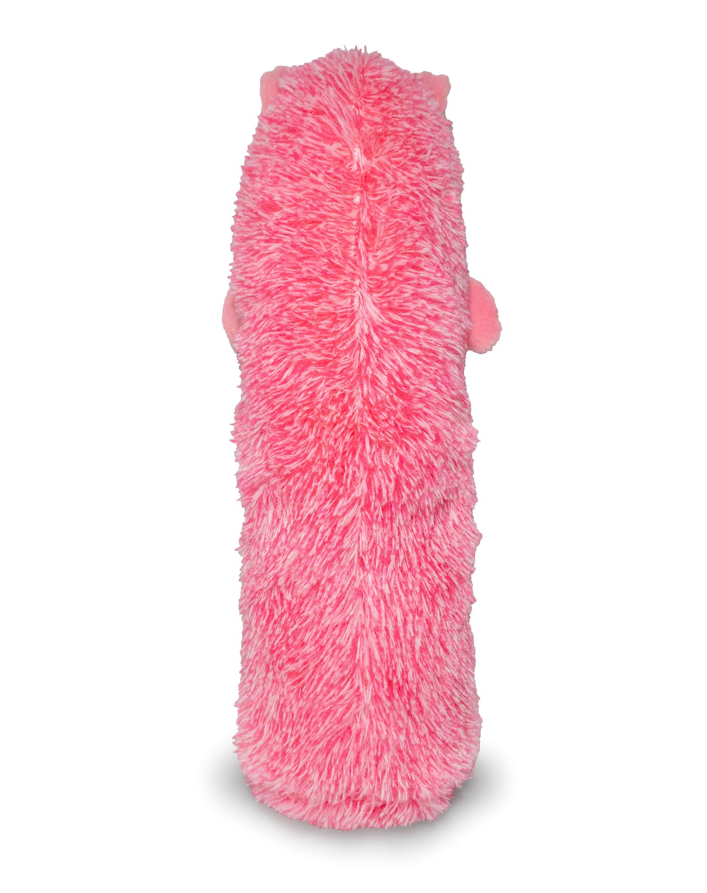 ThoozyPet Hedgehog Plush Dog Toy, Pink, 13"