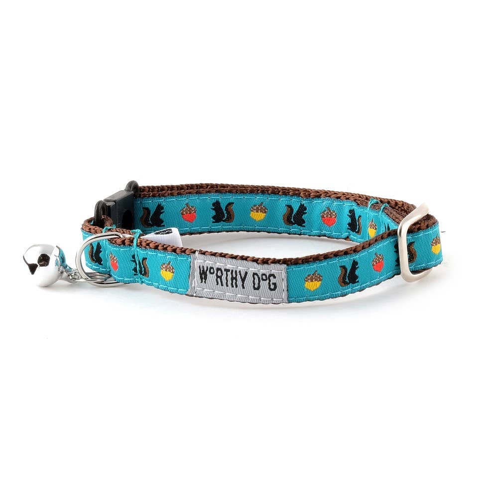 The Worthy Dog - Squirrelly Cat Collar