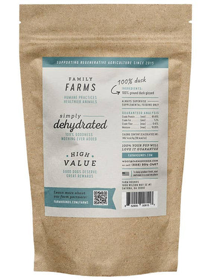 Farm Hounds Dog Duck Gizzard Sticks Treat