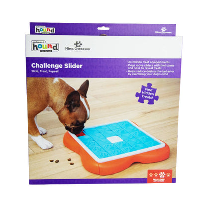 Nina Ottosson by Outward Hound Dog Challenge Slider Interactive Treat Puzzle