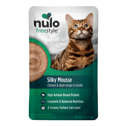 Nulo Cat Freestyle Silky Mousse Chicken and Duck Wet Food