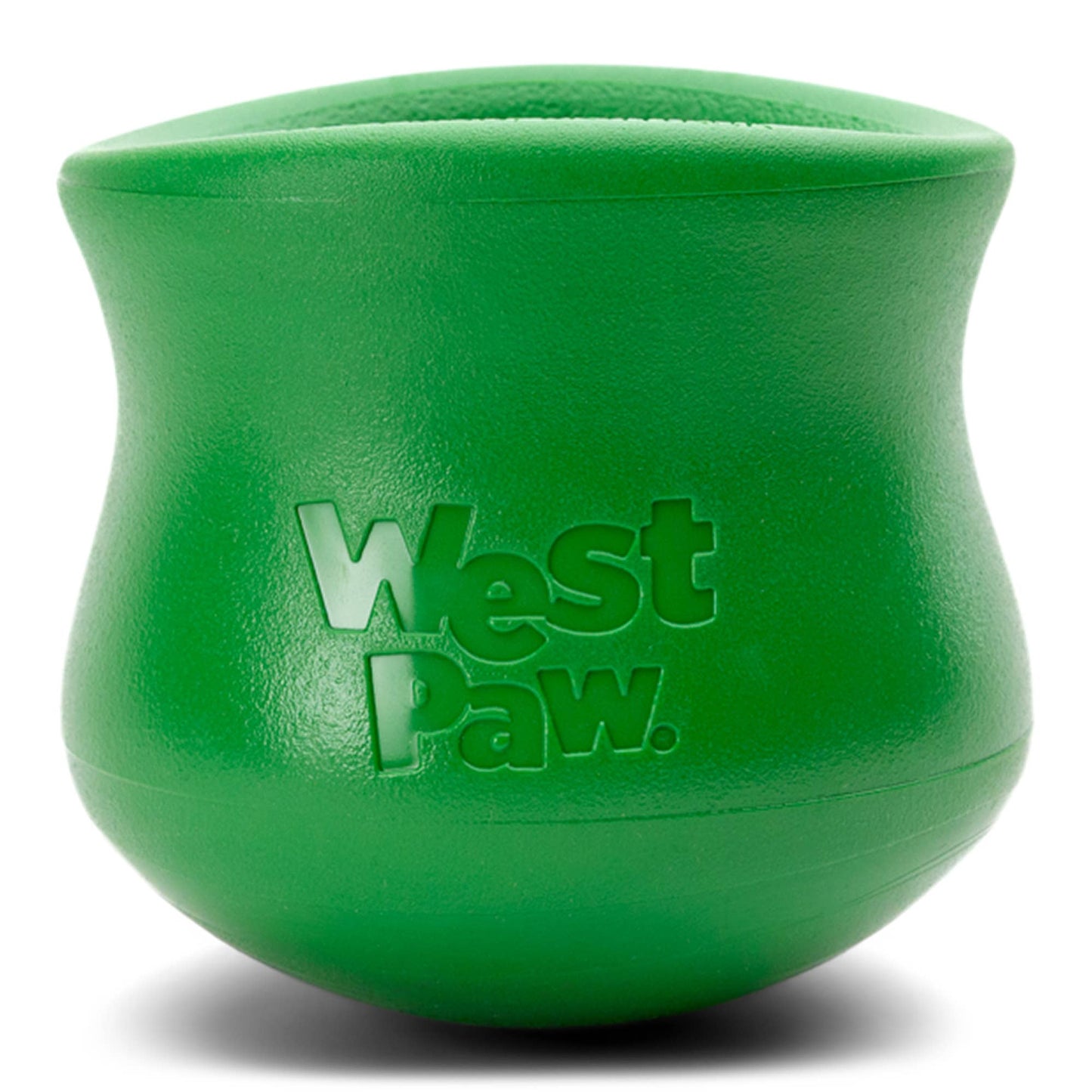 West Paw Holiday Toppl Puzzle Treat-Dispensing Dog Toy