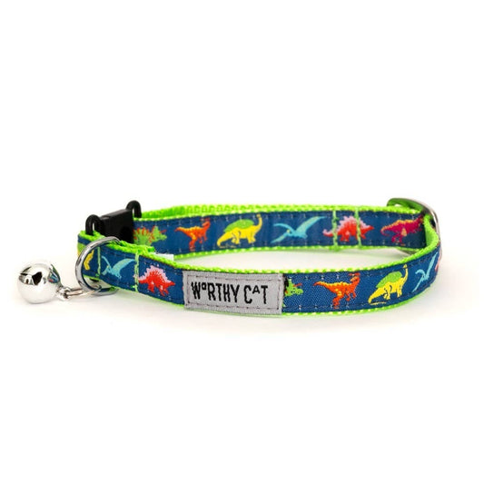 The Worthy Dog - Dino Cat Collar